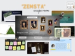 Wirtualny escape room – „Zemsta” Aleksandra Fredry
