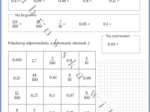 Zamiana ułamków dziesiętnych - kodowanka