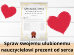 Świadectwo Wzorowego Nauczyciela