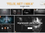 Wirtualny escape room - "Felix, Net i Nika" Rafała Kosika