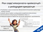 Plan zajęć emocjonalno-społecznych z pedagogiem specjalnym