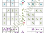 Sudoku -wiosenne i wielkanocne łamigłówki