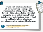 Chłopcy z Placu Broni - zadania E8