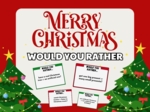 CHRISTMAS Would You Rather? – ESL Speaking Cards | 40+ pytań na mówienie, dyskusję i last-minute lekcje (A2–B1+)