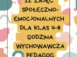 Zajęcia społeczno-emocjonalne dla klas 4-8