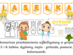 Jasełka - scenariusz, dekoracje, dyplomy, kolorowanka