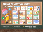SZKOŁA TO NIE TYLKO MURY, TO TAKŻE... - GAZETKA ŚCIENNA, GAZETKA EDUKACYJNA