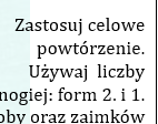 REDAGUJEMY PRZEMÓWIENIE. KROK DRUGI. ZESTAW CWICZEŃ DLA UCZNIÓW KLAS 5-6.
