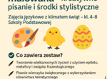 Wielkanoc słowem malowana – kreatywne pisanie i środki stylistyczne (45 min) 🎨🐣 Zajęcia językowe z klimatem świąt – kl. 4–8 Szkoły Podstawowej