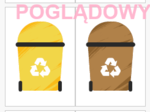 edukacja ekologiczna - segregacja śmieci (plansze + zadanie)
