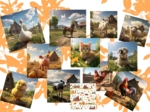 FARM ANIMALS FLASHCARDS ZWIERZĘTA GOSPODARSKIE