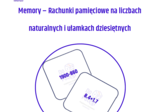 Memory - Rachunki pamięciowe na liczbach naturalnych i ułamkach dziesiętnych.