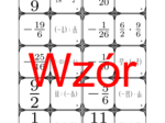 Domino - Mnożenie i dzielenie dodatnich i ujemnych ułamków | matematyka