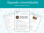Arkusz Egzaminacyjny po 4 Klasie  - Model Egzaminu Ósmoklasisty