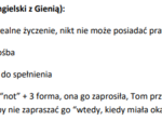 WISH - materiał do druku i samodzielnego wypełniania (z odpowiedziami)