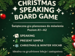 Christmas Speaking Board Game | Gra planszowa do mówienia – święta, Present Simple | A1–A2
