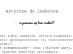 Wytyczne do lapbooka - Mikołajek