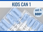 Kids Can 1 unit 4 BODY – zakładki do książki
