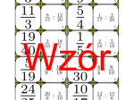 Domino - Dzielenie ułamków | matematyka