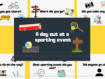 A day out at a sporting event - speaking practice