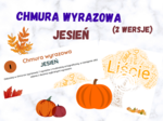 Chmura wyrazowa - JESIEŃ