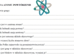 Budowa atomu - powtórzenie