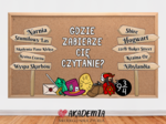 MATERIAŁY NA GAZETKĘ "GDZIE ZABIERZE CIĘ CZYTANIE?"