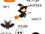 🎃👻KARTA PRACY – HALLOWEEN 🎃👻- KLASY 1-3 SZKOŁY PODSTAWOWEJ- WYKREŚLANKA, OBRAZKI, OPISZ SWOJE HALLOWEEN I KOSTIUM, CZYTANIE TEKSTU, SPEAKING + ODPOWIEDZI
