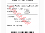⭐53 PARAGONY MATEMATYCZNE – BLACK FRIDAY EDITION (różne poziomy trudności / podwójne rabaty/ zamiast kartkówki)