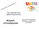 Karty matematyczne rozwijające kreatywne myślenie