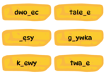 Ortograficzne frytki – zabawa ortograficzna