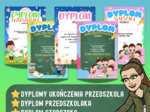 ZESTAW DYPLOMÓW przedszkolaki