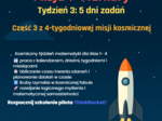 Kalendarz i czas, liczby rzymskie | Klasy 4-6 | 5 dni teorii, rozgrzewek i zadań w kosmicznej fabule misji ThinkRocket