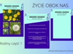Rośliny część 1 - karty roślin (do pracy samodzielnej) - wersja kolorystyczna ciemna