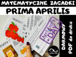Matematyczne zagadki na Prima aprilis (darmowe). Matematyczne żarty.