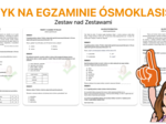 wiedza o języku na egzaminie ósmoklasisty - Zestaw nad Zestawami