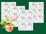 🍎 Jabłkowe potyczki językowe 🍏 - Dzień Jabłka - ortografia - nauka o języku - jesień - fiszki - gra - 66 zadań