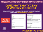 QUIZ MATEMATYCZNY Z WIEDZY OGÓLNEJ - 50 PYTAŃ Z ODPOWIEDZIAMI! 🧮 Świetny na lekcje, konkursy i zajęcia dodatkowe! 🎲✨ . Idealny quiz na lecję matematyki dla prawie wszystkich poziomów. Praca klasowa na lekcję otwartą. Ciekawa lekcja matematyki.