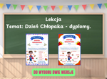 Dyplom - certyfikat na Dzień Chłopaka