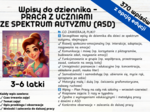 WPISY DO DZIENNIKA – DLA DZIECI ZE SPEKTRUM AUTYZMU! ASD