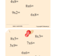 Aktywny trening tabliczki mnożenia