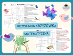 WIOSENNA KRZYŻÓWKA MATEMATYCZNA, WIOSNA, Pierwszy dzień wiosny