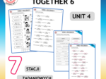 Together 6 Unit 4 zestaw : Vocabulary Activities + Grammar Activities + Learning Tasks + Board Game + Testy i kartkówki do działu