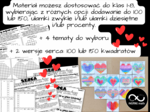 Matematyczne Walentynki. Projekt grupowy lub indywidualny: Matematyka mojego serca. Różne opcje: dodawanie do 100 lub 150, ułamki zwykłe, ułamki dziesiętne, procenty.