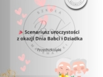Scenariusz na dzień Babci i Dziadka dla przedszkolaków