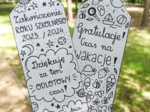 ZAKŁADKI Z OKAZJI ZAKOŃCZENIA ROKU SZKOLNEGO
