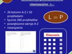 Równania liniowe (liczby dziesiętne), przekształcenia równoważne (dodawanie, odejmowanie) | matematyka, algebra | 26 kolumn
