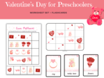 Valentine's Day for Preschoolers - Walentynki dla Przedszkolaka - karta pracy dla przedszkolaków i uczniów zerówki do rozwijania umijętności słownictwa i logicznego myślenia, Walentynki, słownictwo, sudoku, gra I Spy, labirynt, liczenie do 10, wzory, wha