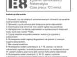 Egzamin ósmoklasisty z matematyki - próbny arkusz nr 3. Egzamin w formule 2024/2025
