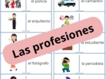 Domino ze słówkami "Las profesiones" (Zawody)
